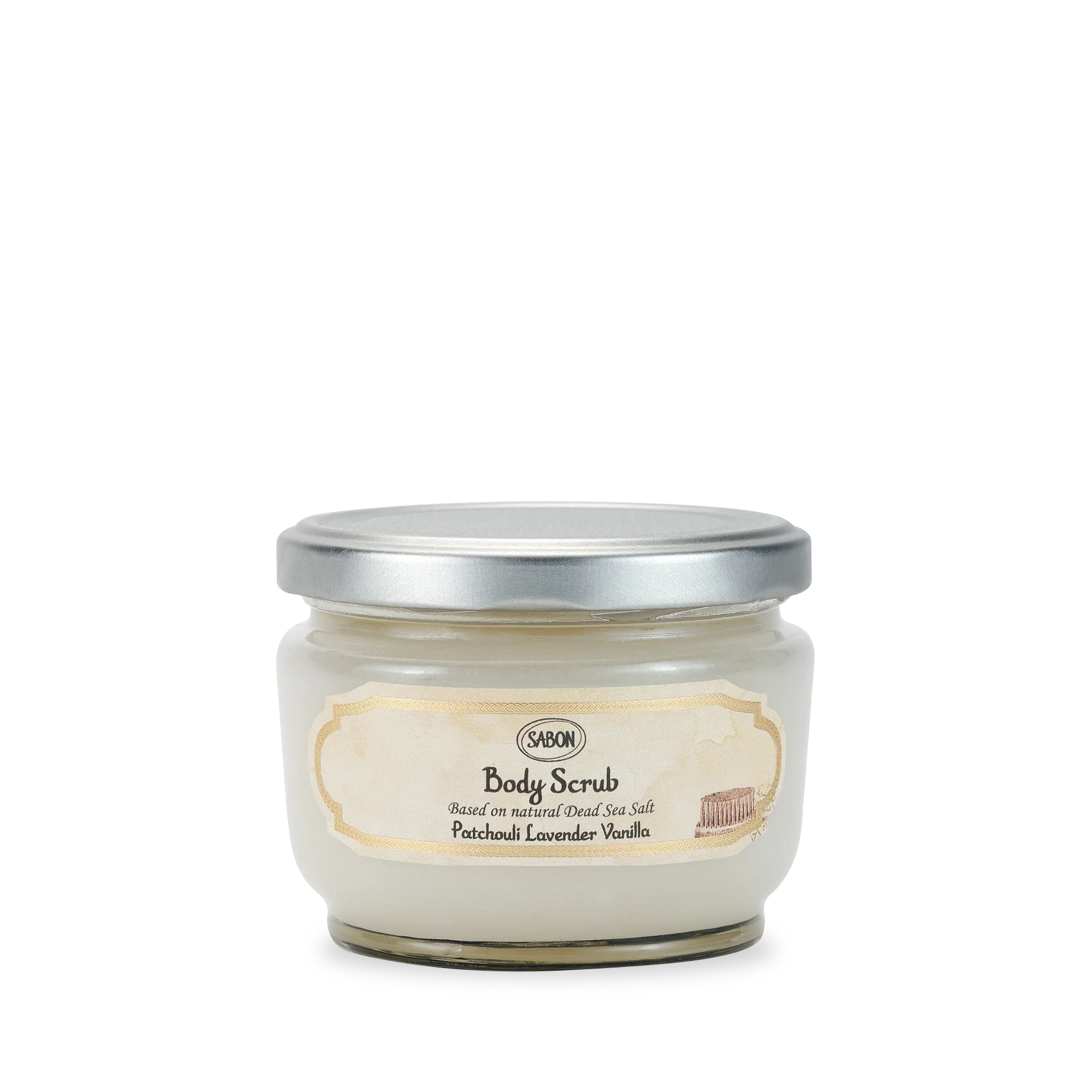 Body Scrub Patchouli Lavender Vanilla 320g in Box