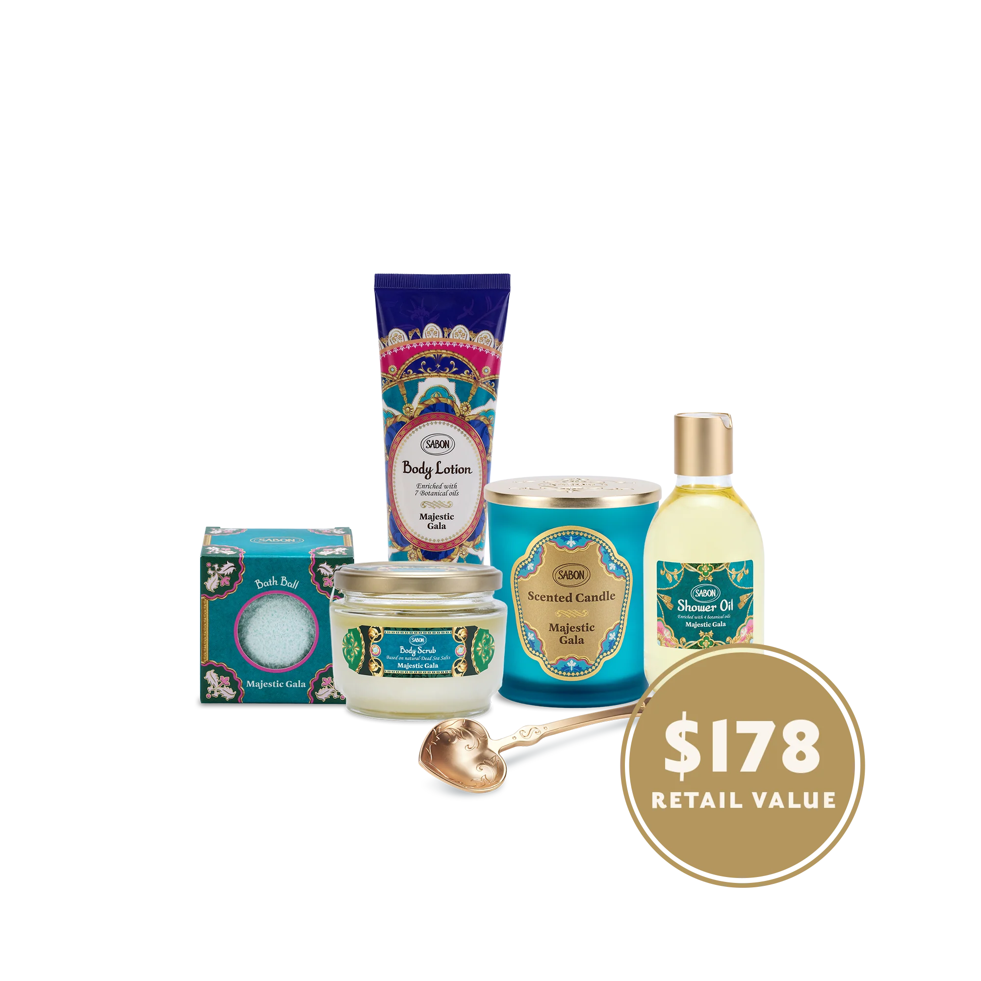 Majestic Gala Luxurious Bath Kit