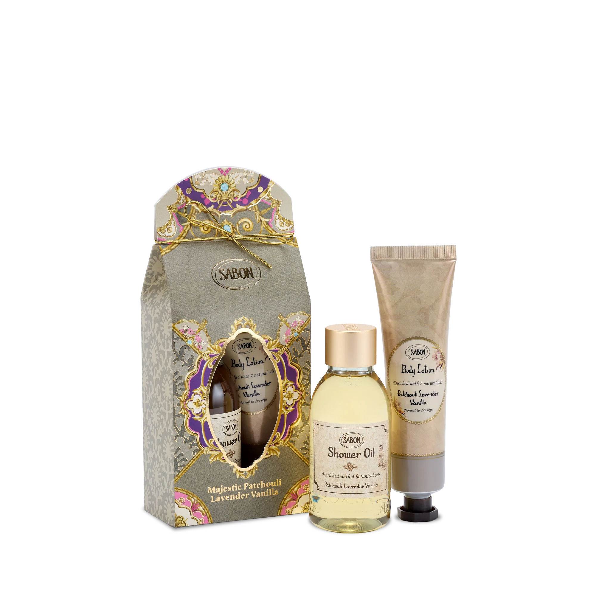 Majestic Gala Mini Kit- Shower Oil + Body Lotion P-L-V