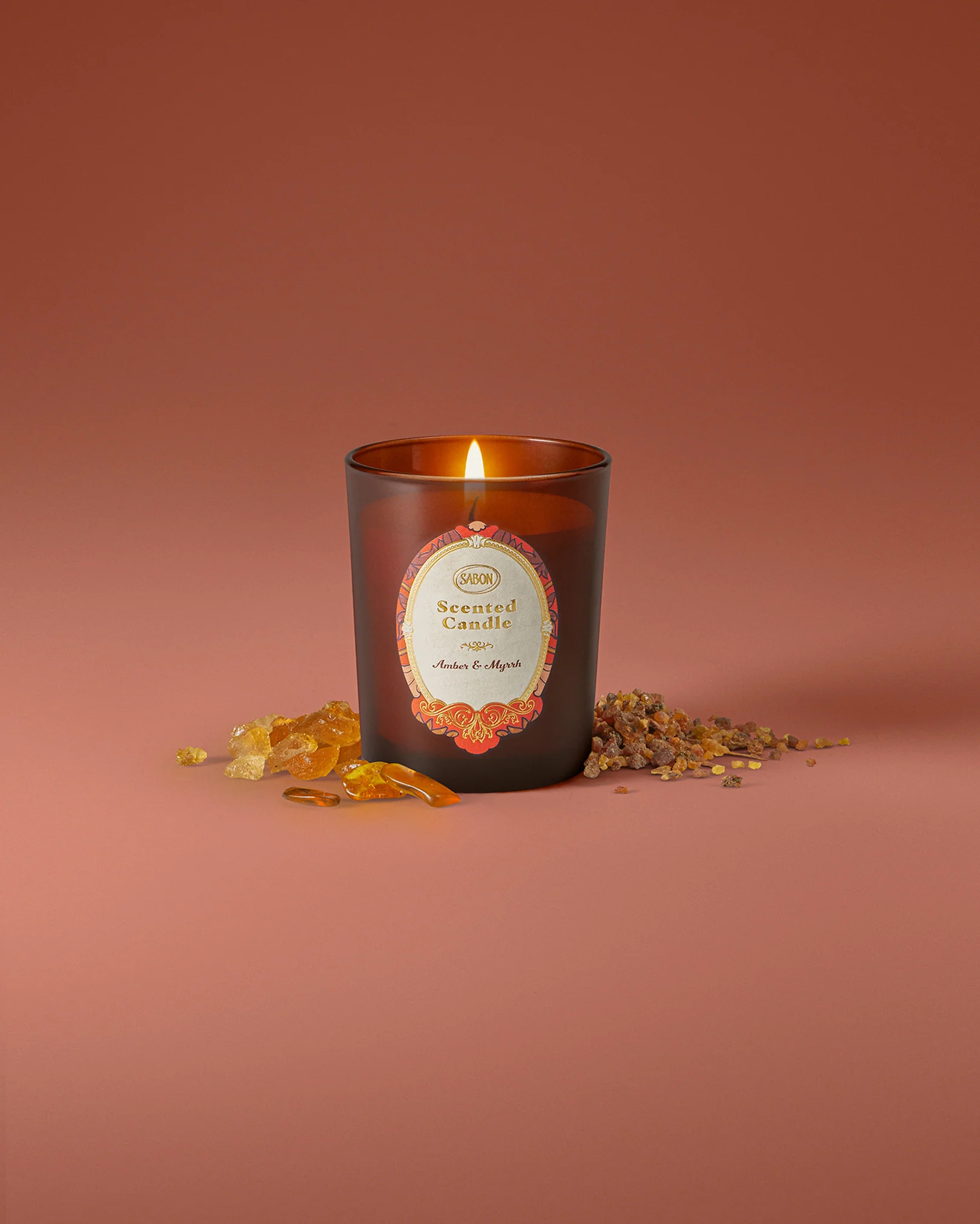 Candle Amber & Myrrh 180gr