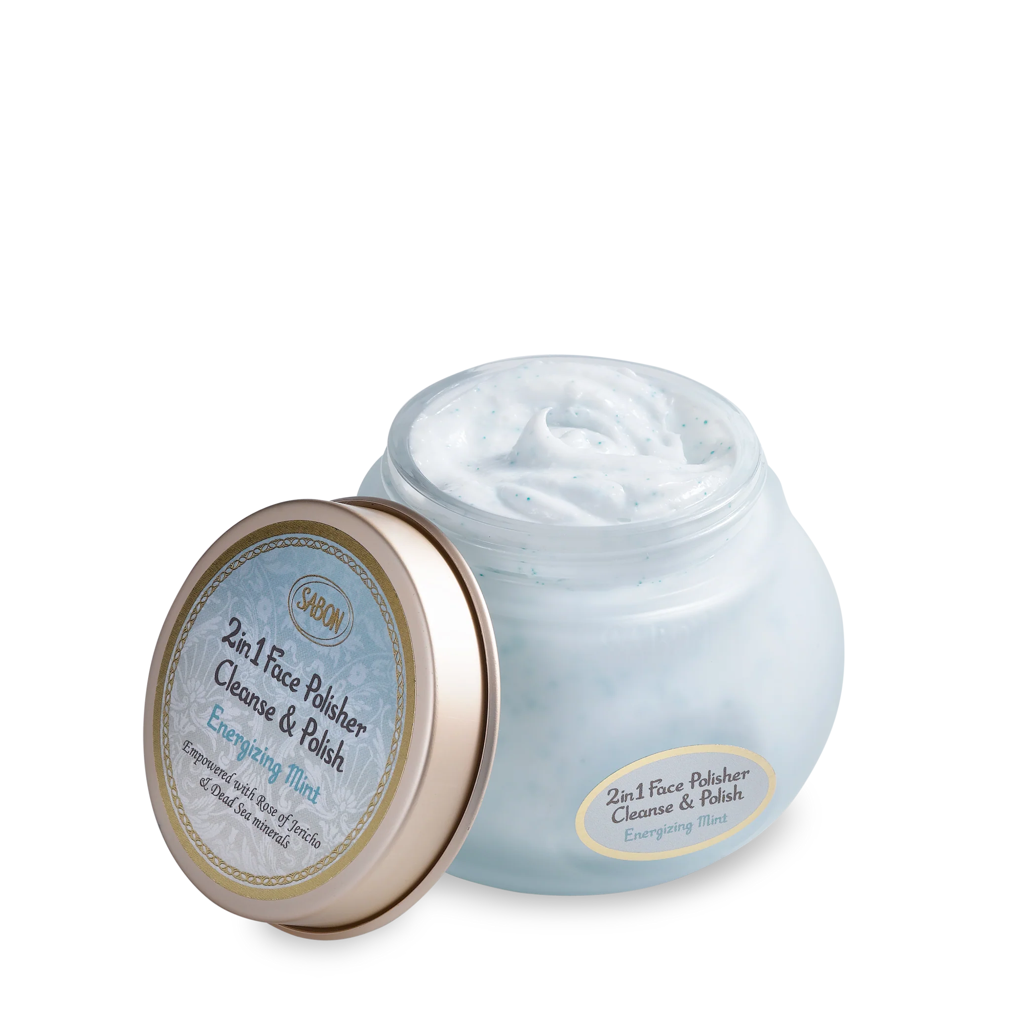 2 in 1 Face Polisher Mint 6.7oz (200mL)