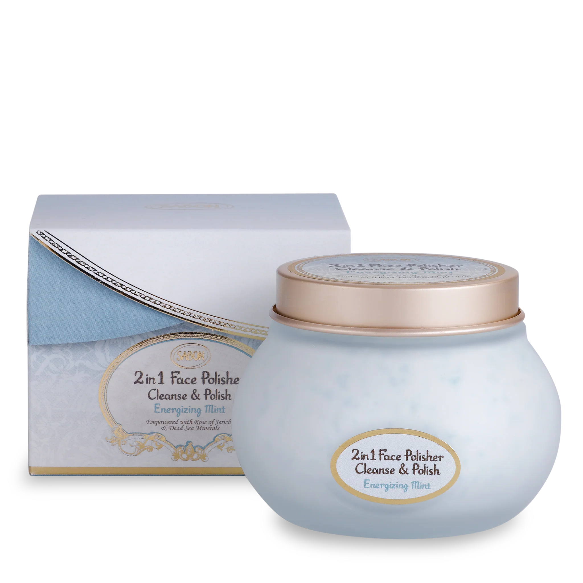 2 in 1 Face Polisher Mint 6.7oz (200mL)