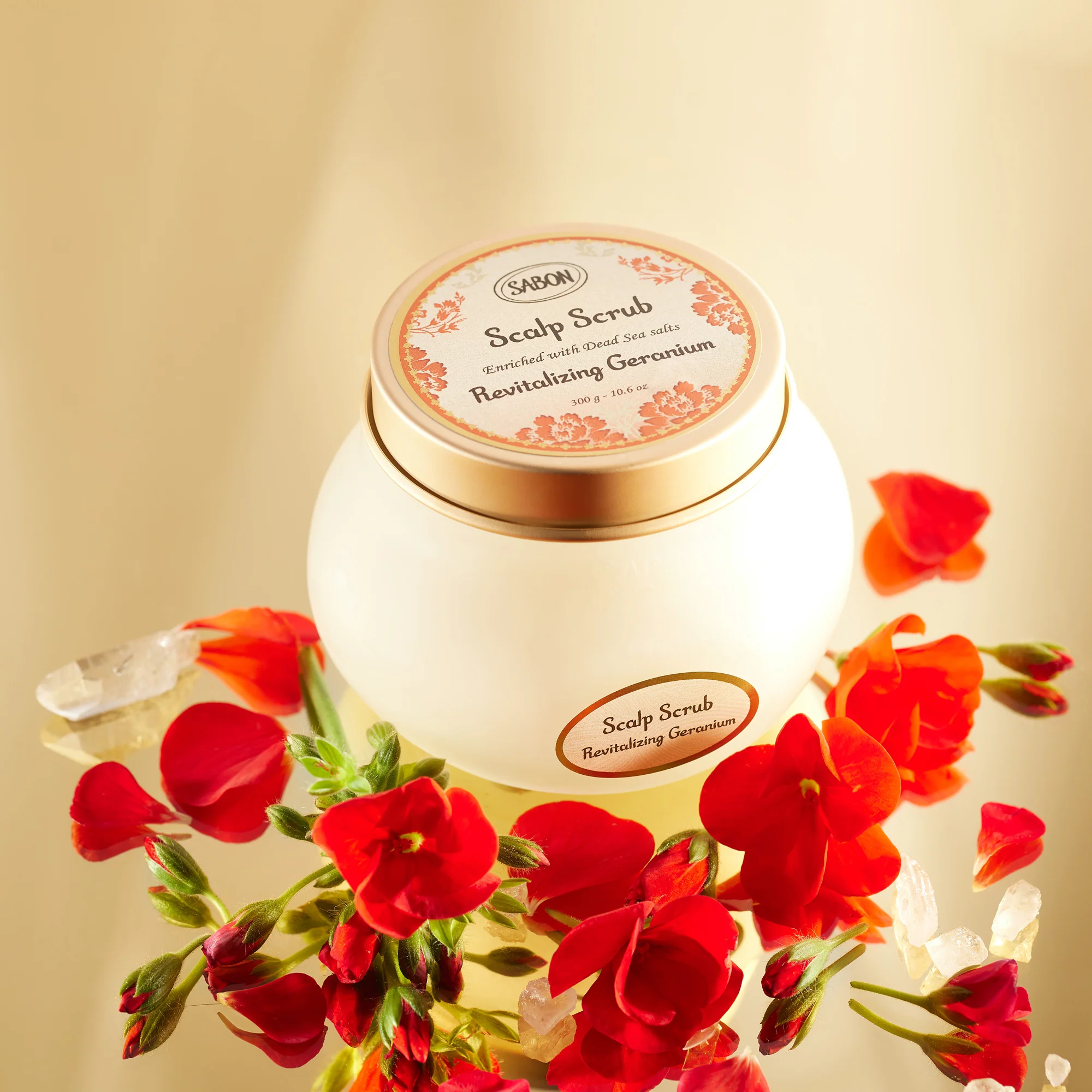 Scalp Scrub Energizing Geranium 300g