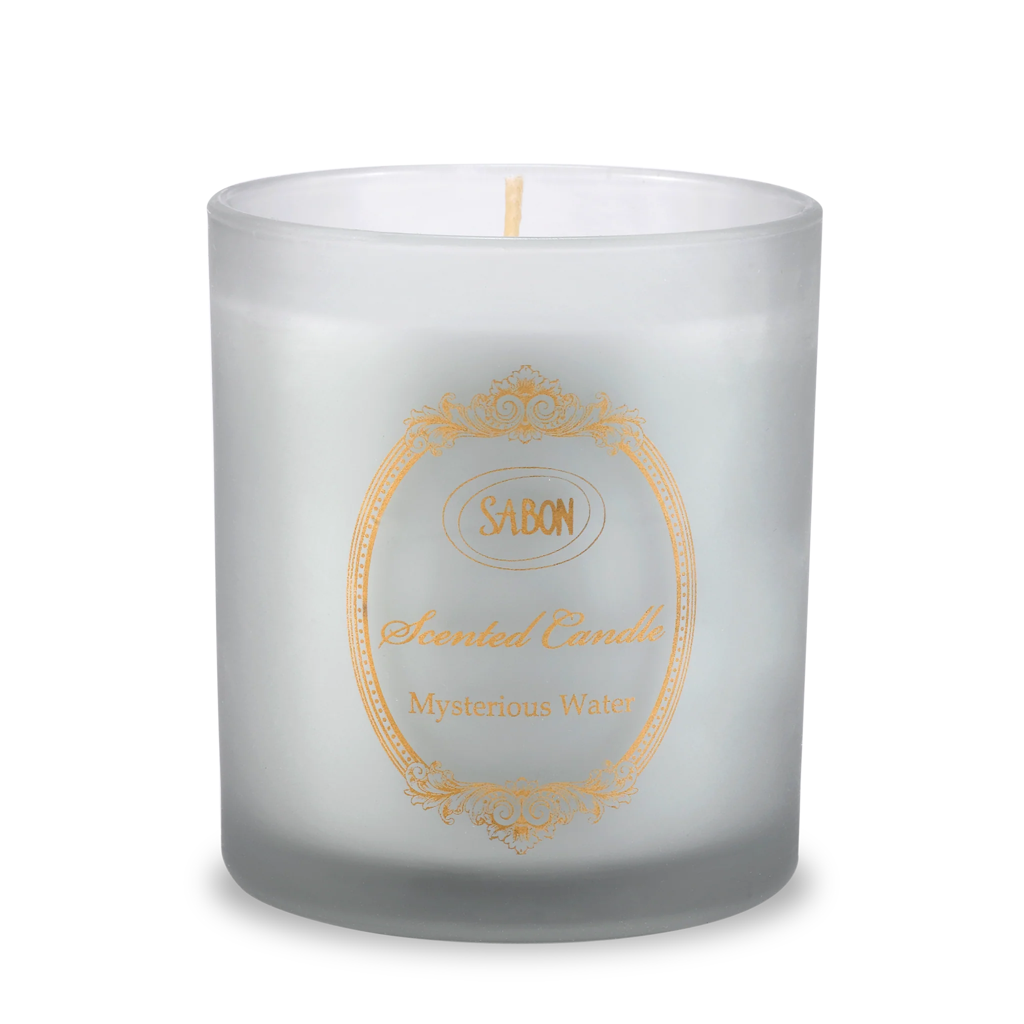Glass Candle Mysterious Water