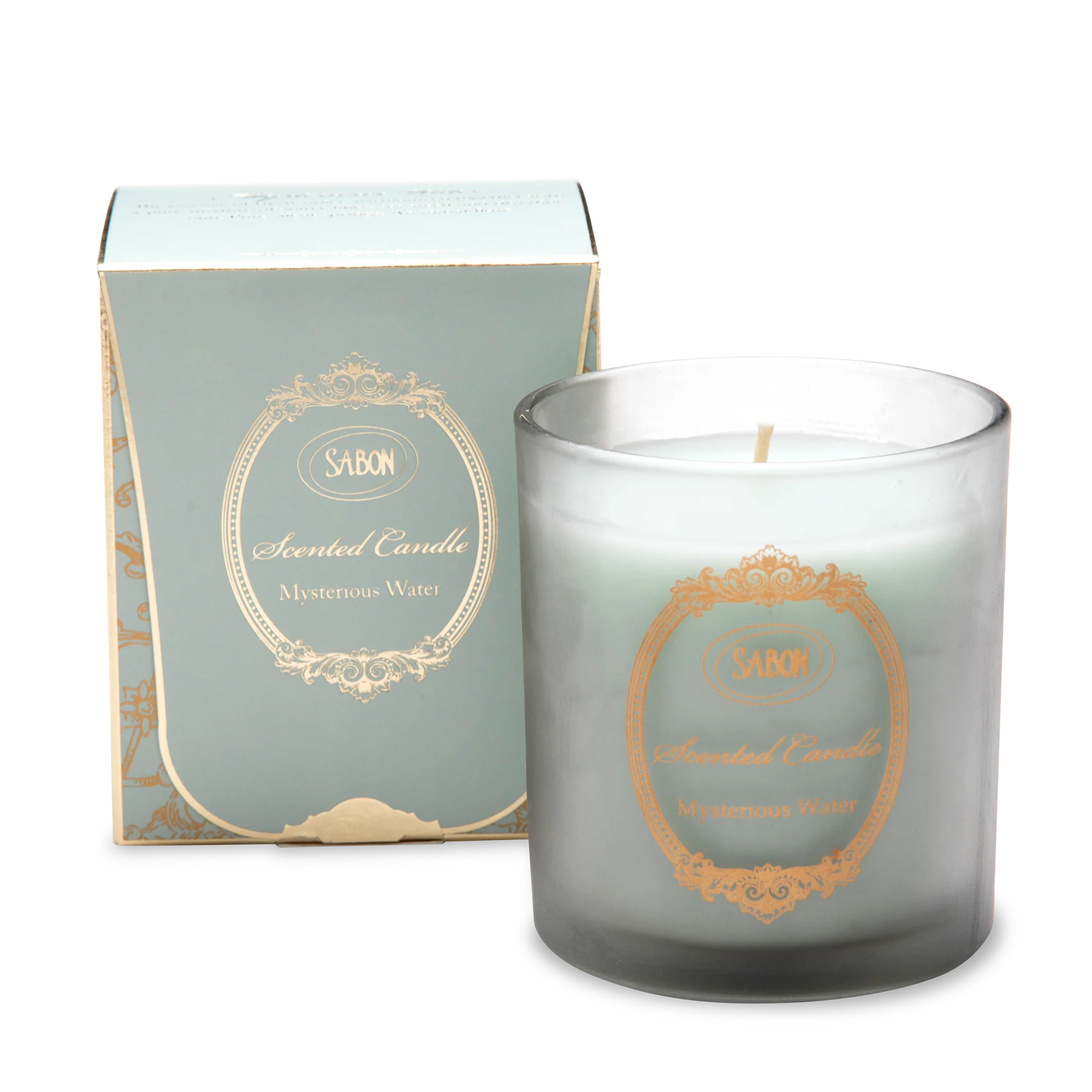 Glass Candle Mysterious Water