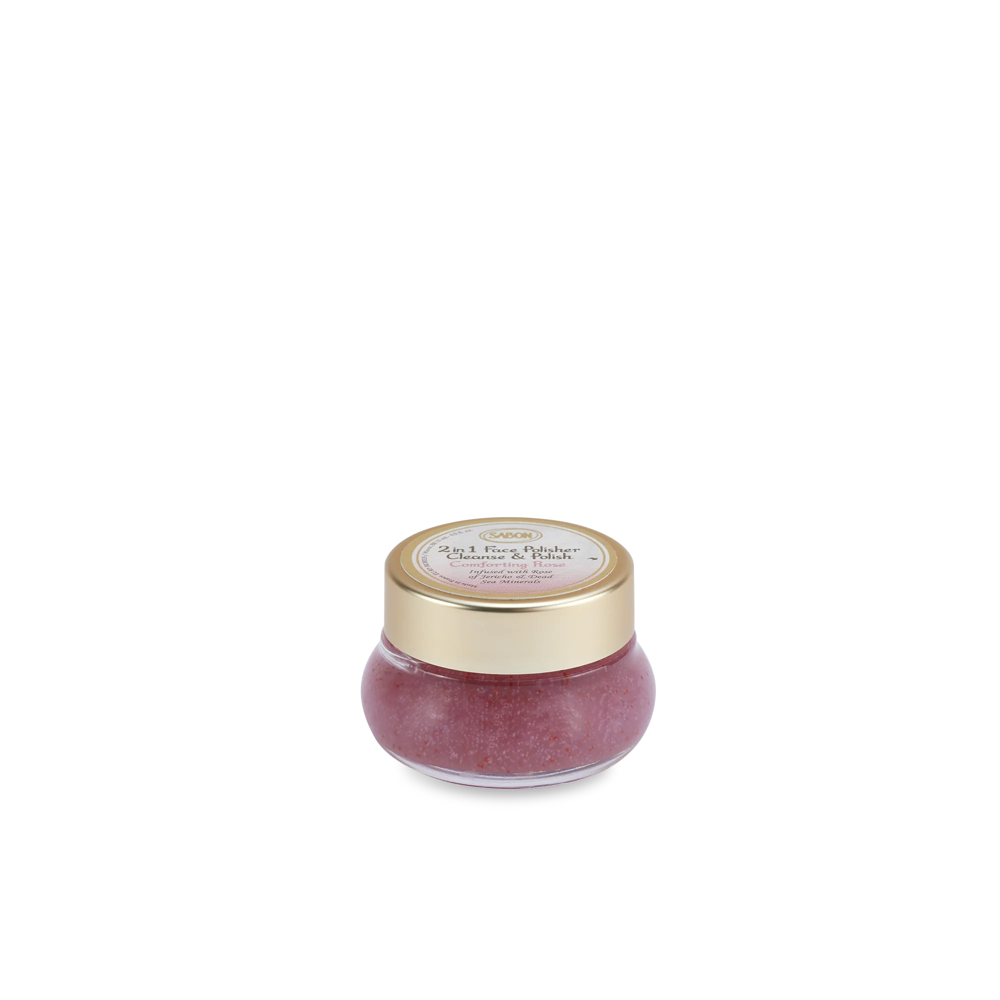 Mini 2 in 1 Gelée Face Polisher Comforting Rose 0.5oz (15mL)