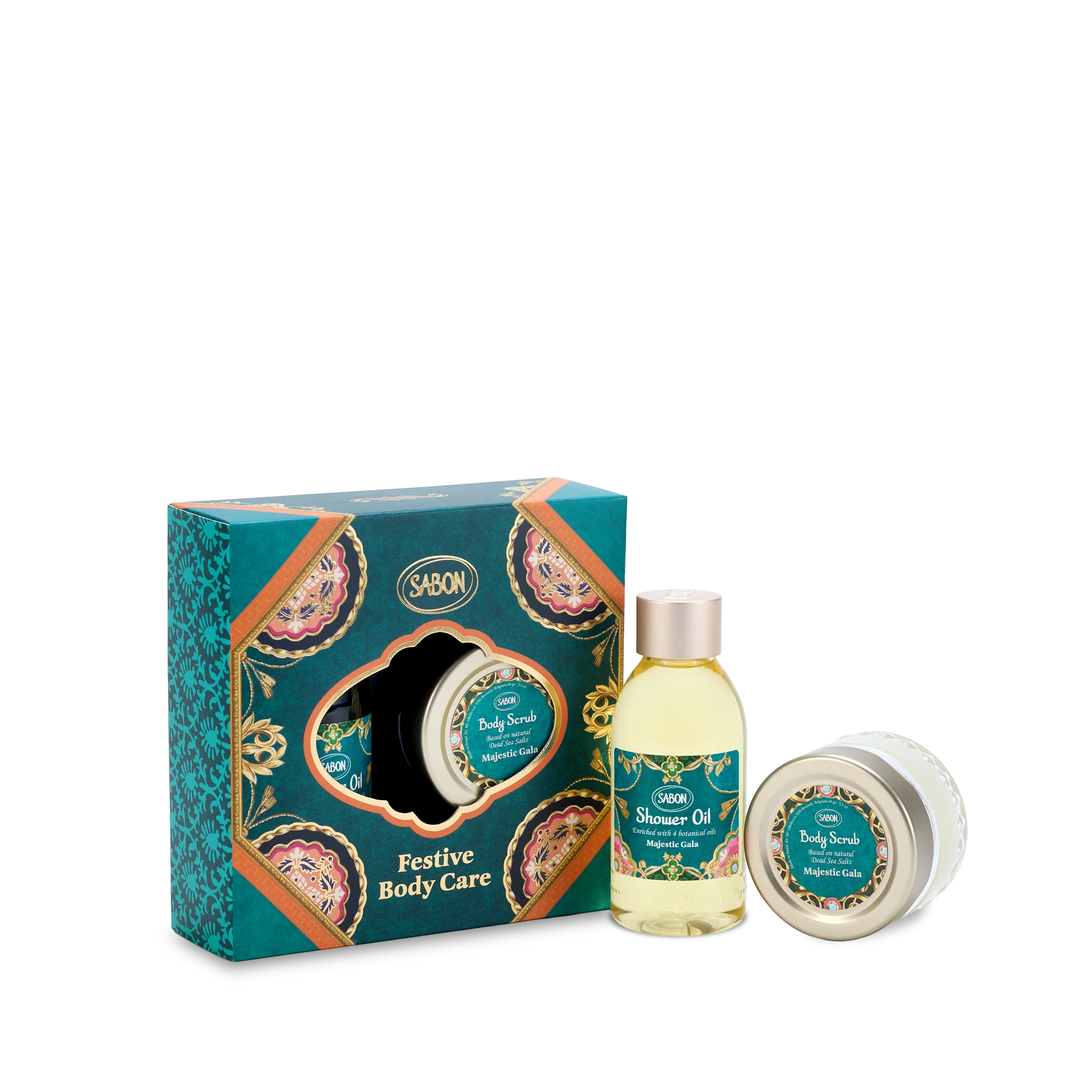 Majestic Gala Kit - Shower Oil + Body Scrub