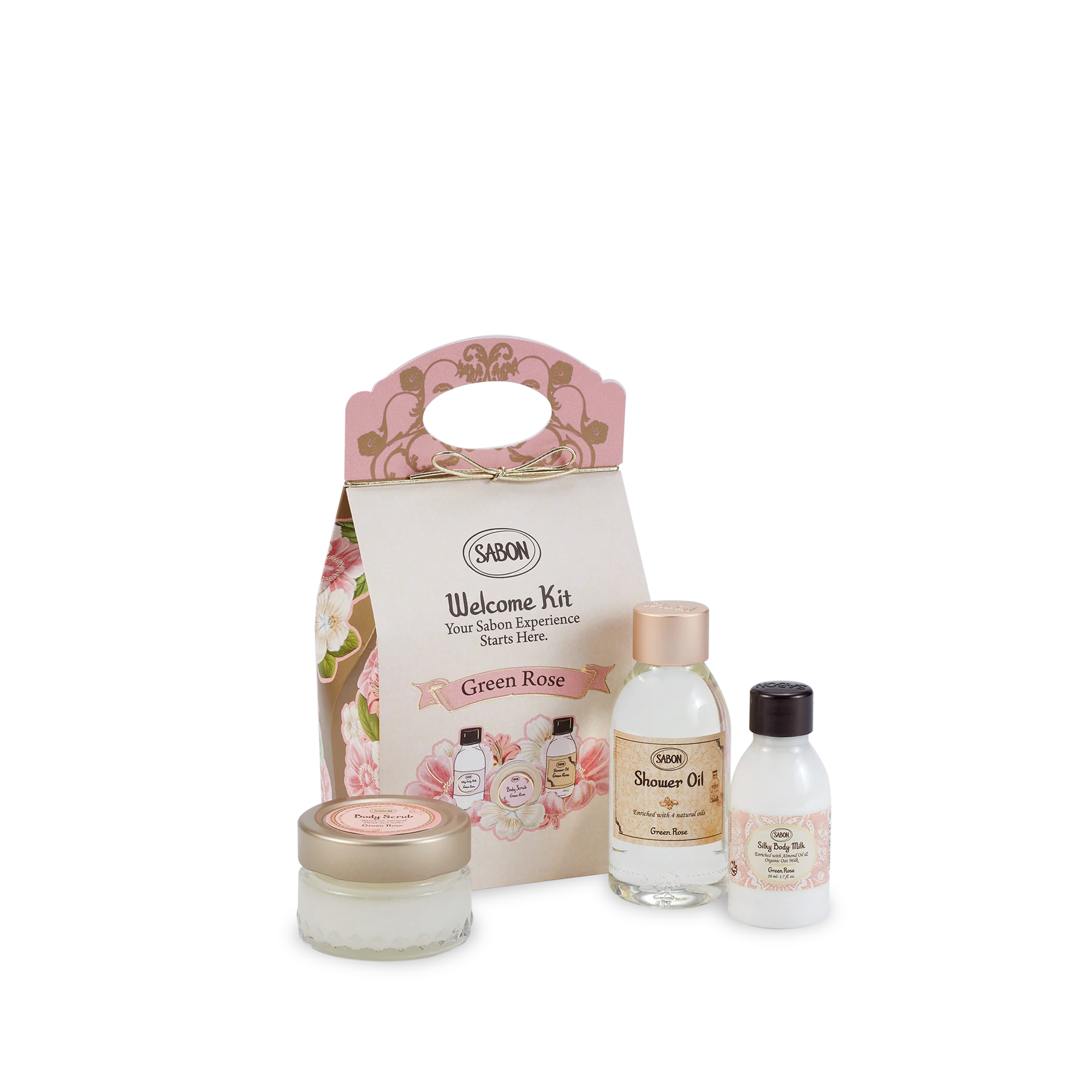 Welcome Kit Body Ritual Green Rose