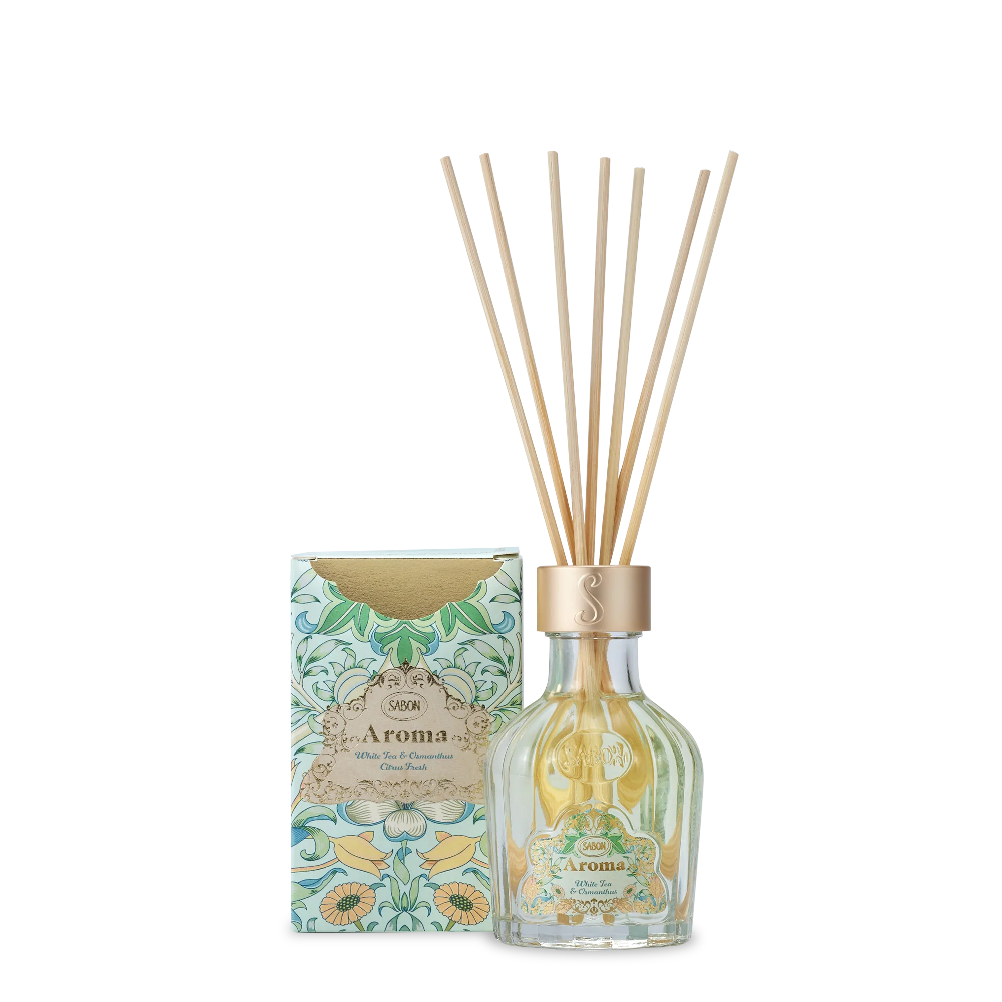 Mini Aroma Reed Diffuser White Tea & Osmanthus 3.3oz (100mL)