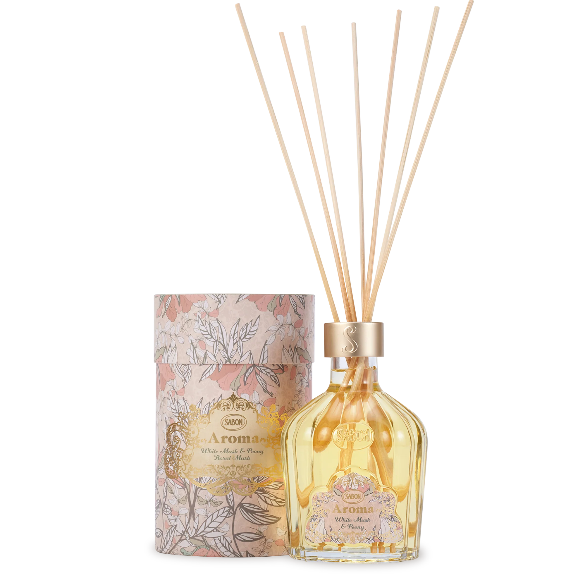 Aroma Reed Diffuser White Musk & Peony 8.3oz (245mL)