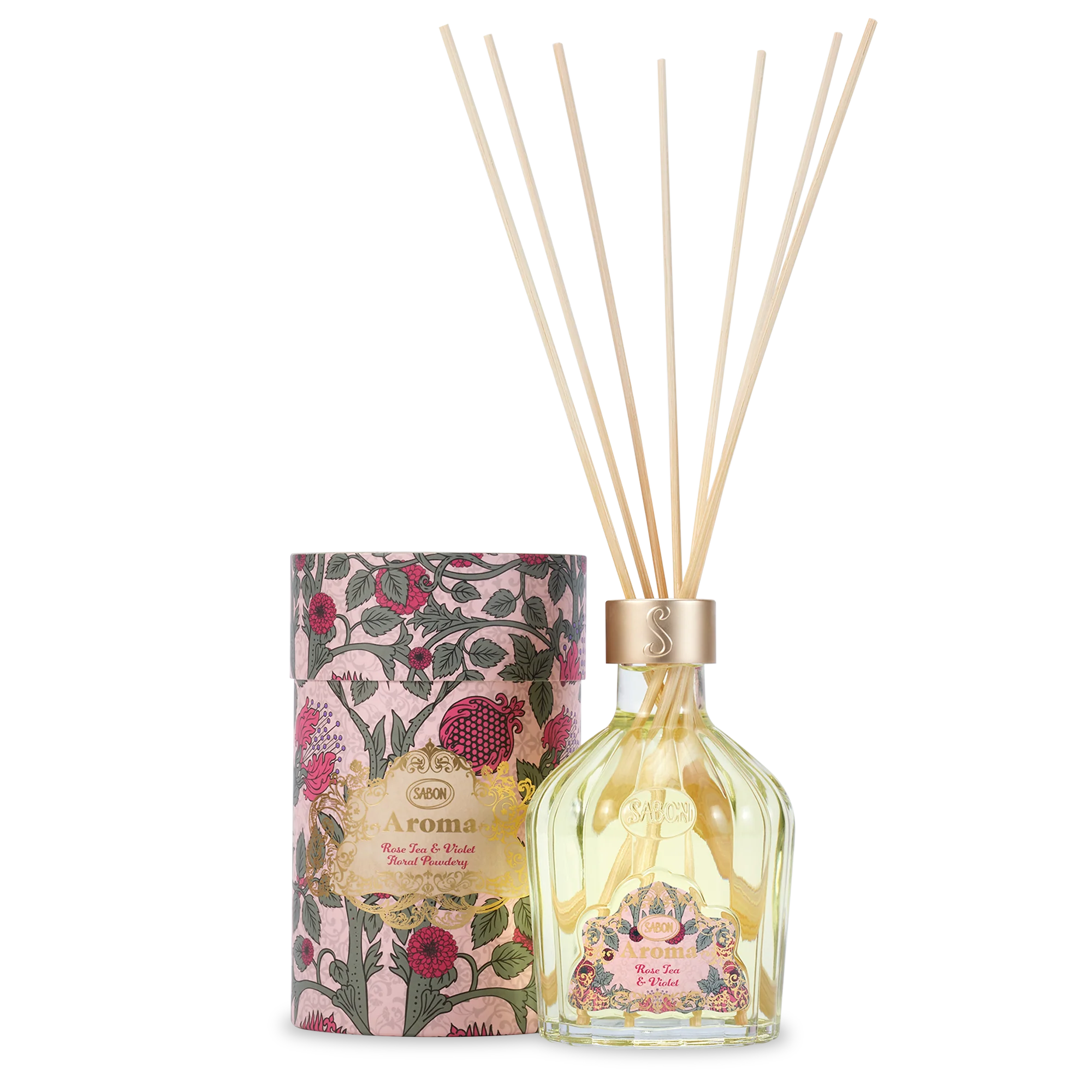 Aroma Reed Diffuser Rose Tea & Violet 8.3oz (245mL)