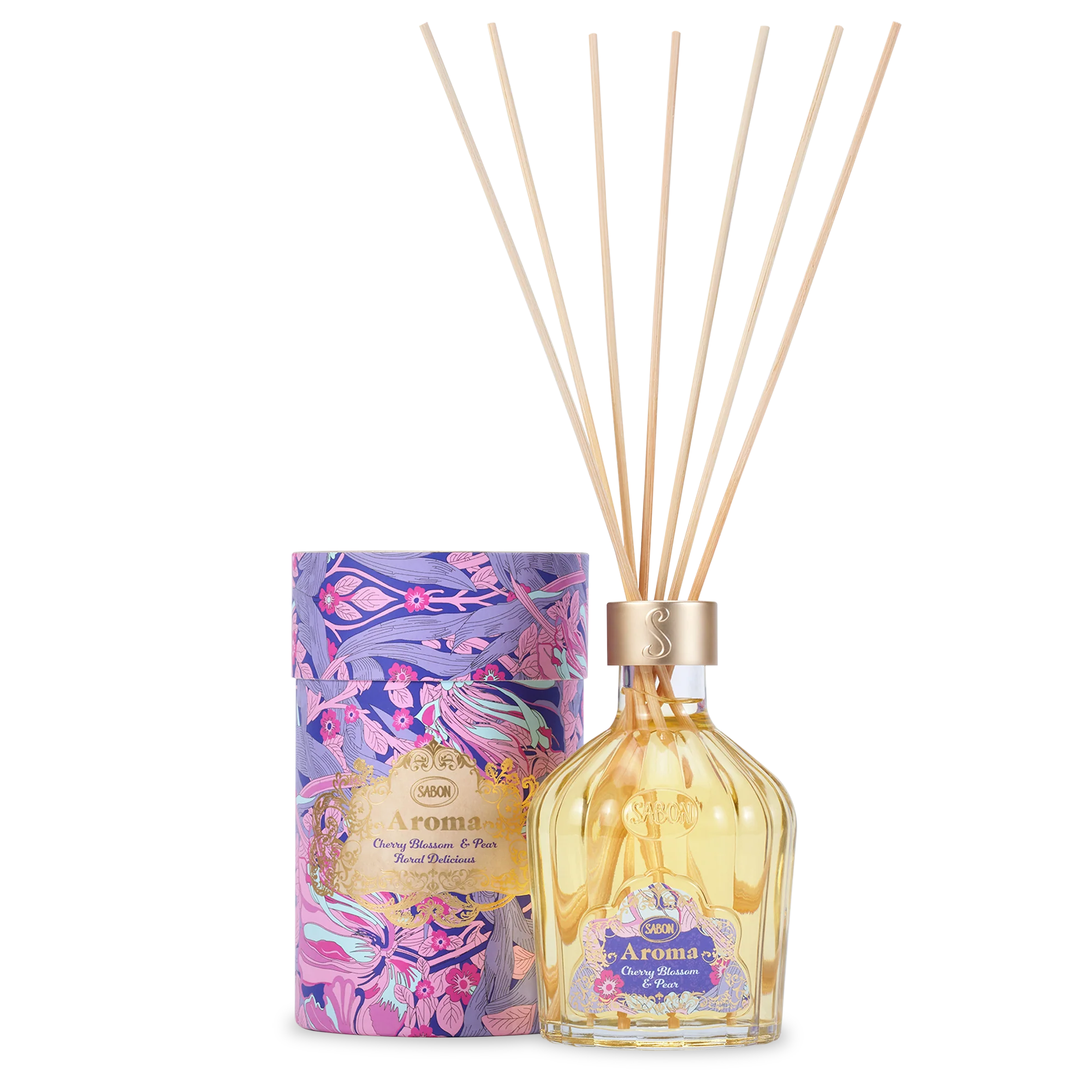 Aroma Reed Diffuser Cherry Blossom & Pear 8.3oz (245mL)