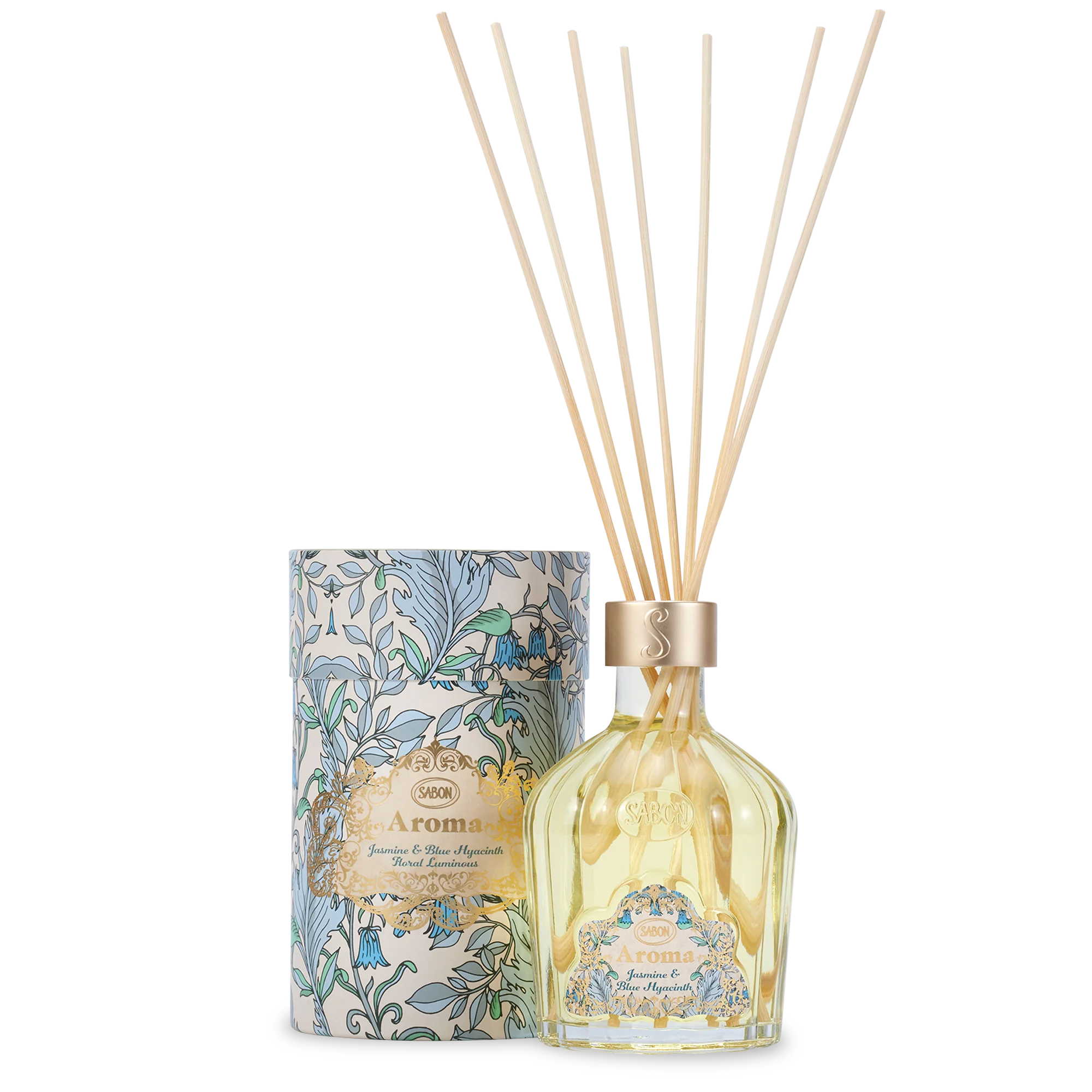 Aroma Reed Diffuser Jasmine & Blue Hyacinth 8.3oz (245mL)