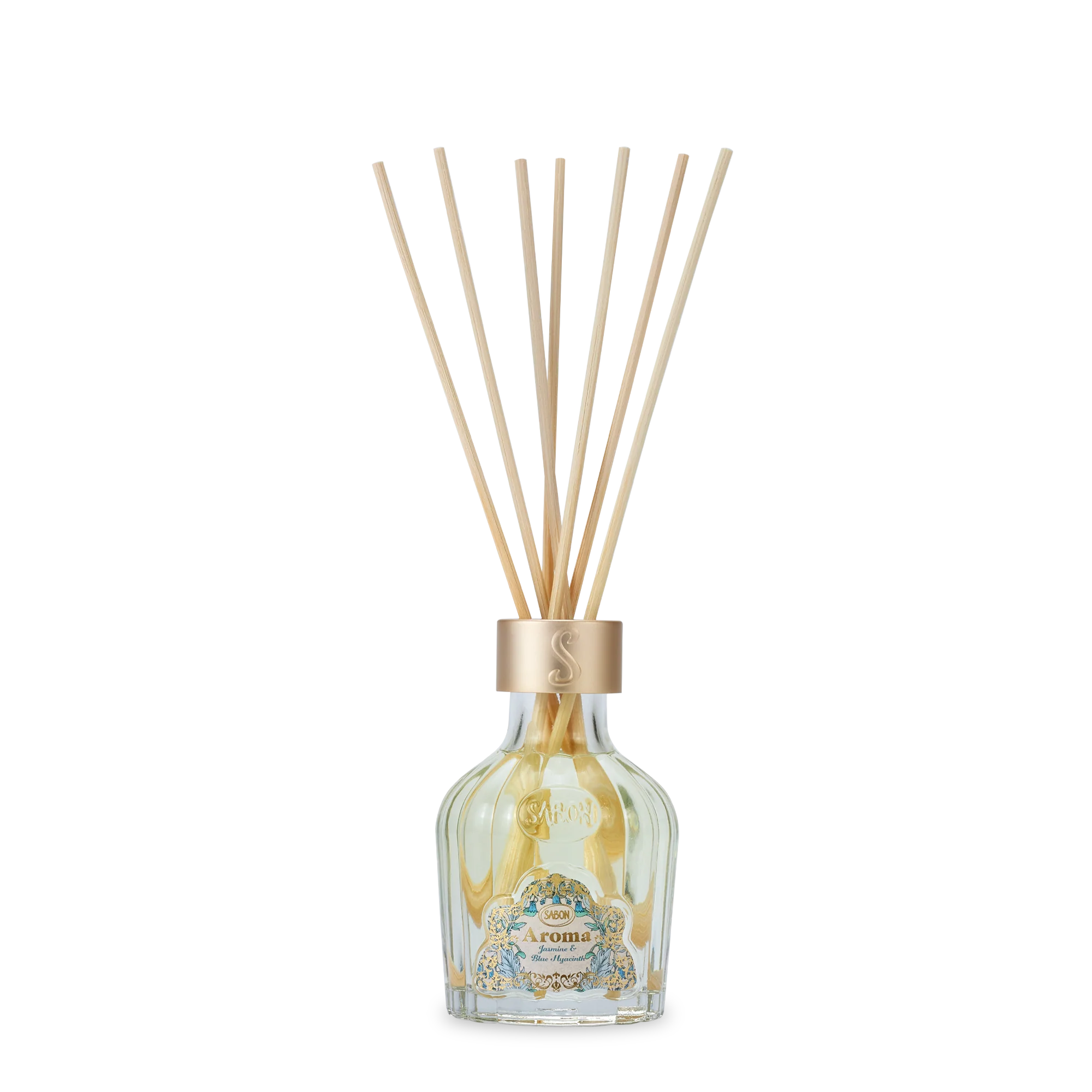 Mini Aroma Reed Diffuser Jasmine & Blue Hyacinth 3.3oz (100ml)
