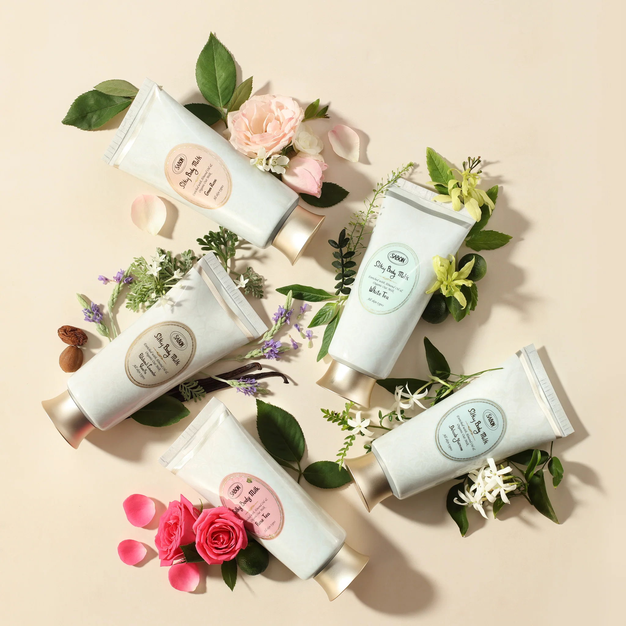 Silky Body Milk Green Rose 7oz (200mL) 8 Silky Body Milk Green Rose 7oz (200mL)