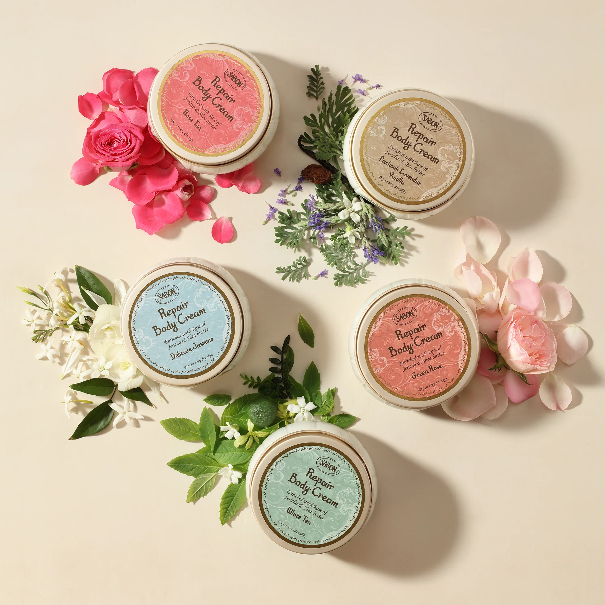 Repair Body Cream Green Rose 7oz (200mL) 5 Repair Body Cream Green Rose 7oz (200mL)